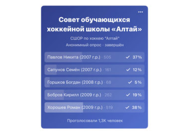 Результаты голосования в Совет обучающихся rezultaty golosovaniya v sovet obuchayushhihsya 646e41564d269